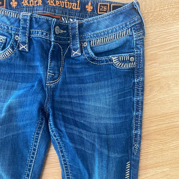 Size 26 rock revival jeans. Maybe have been worn once. - Picture 2 of 7
